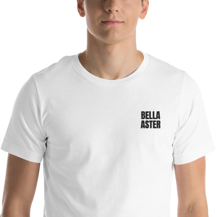 Bella Aster White Unisex T-Shirt
