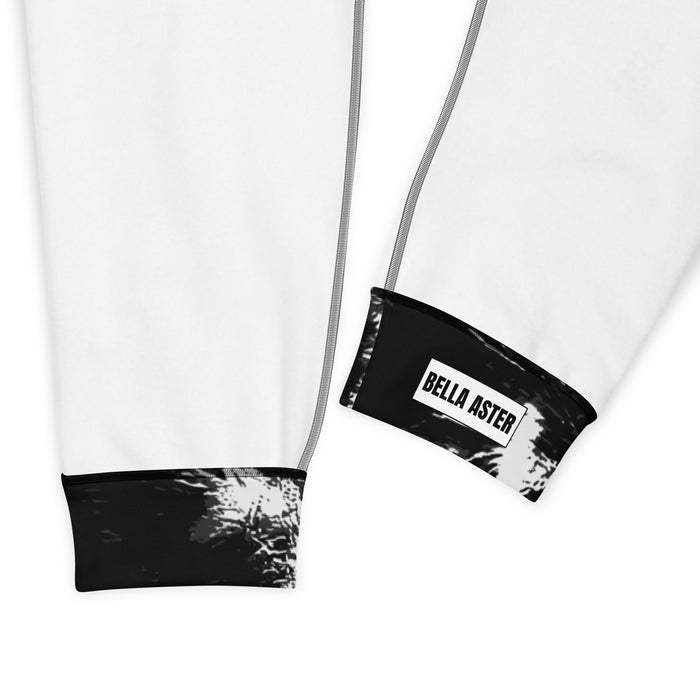 Black & White Tie Dye Women's Joggers