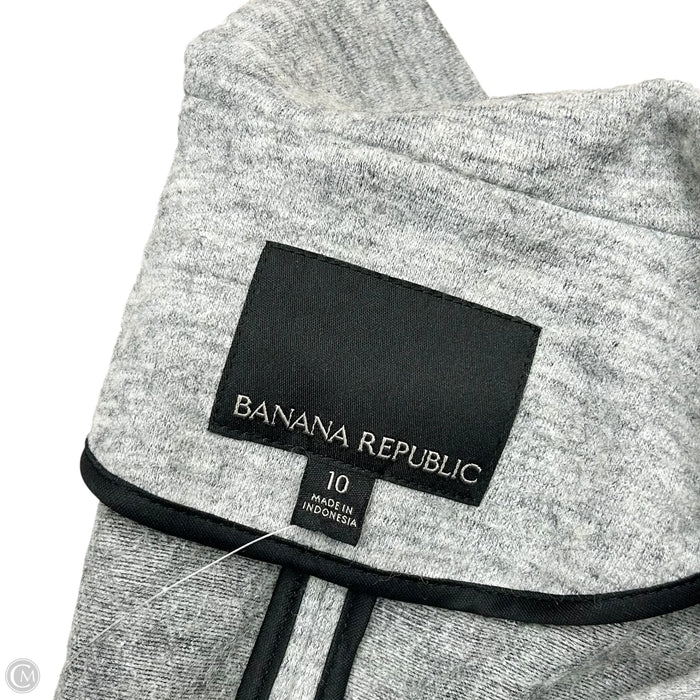 Blazer By Banana Republic In Grey, Size: M