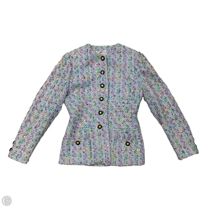 Blazer By Carlisle In Purple, Size: 6