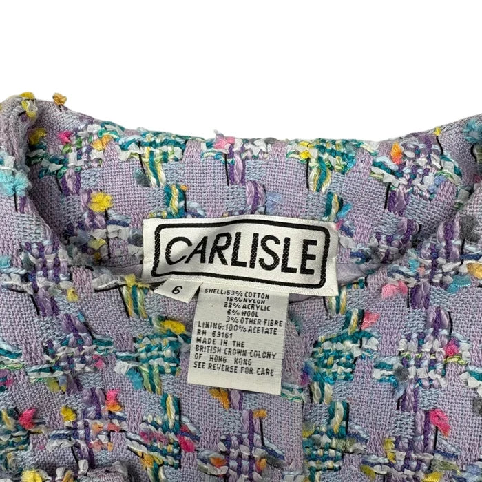 Blazer By Carlisle In Purple, Size: 6