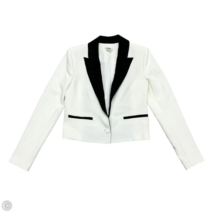 Blazer Designer By Jason Wu In Black & White, Size: Xs
