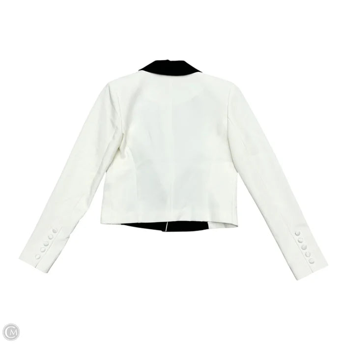 Blazer Designer By Jason Wu In Black & White, Size: Xs