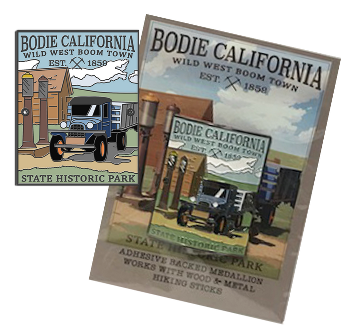 Bodie Truck Hiking Medallion