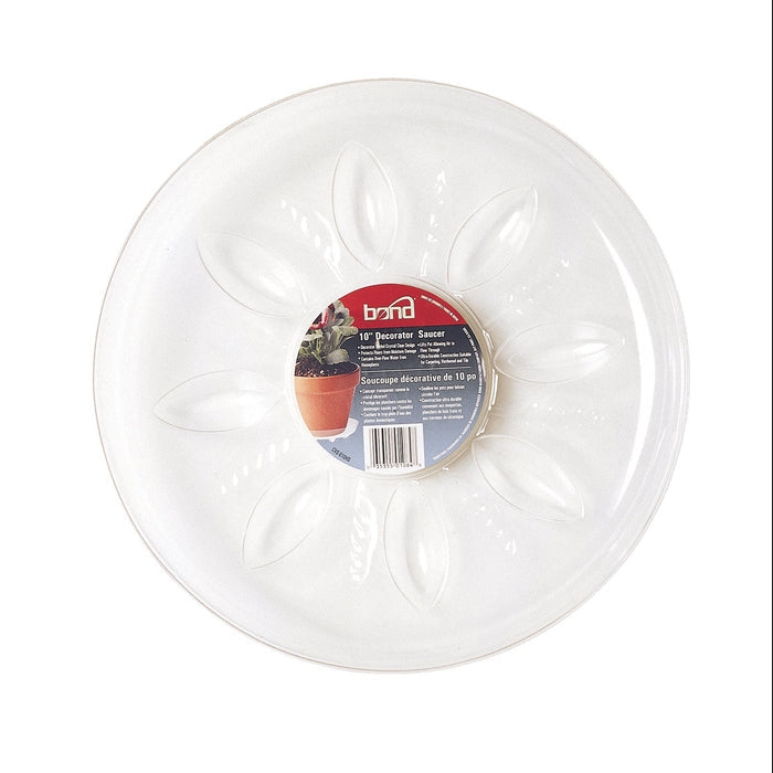 BOND HEAVY DUTY CLEAR PLASTIC SAUCERS