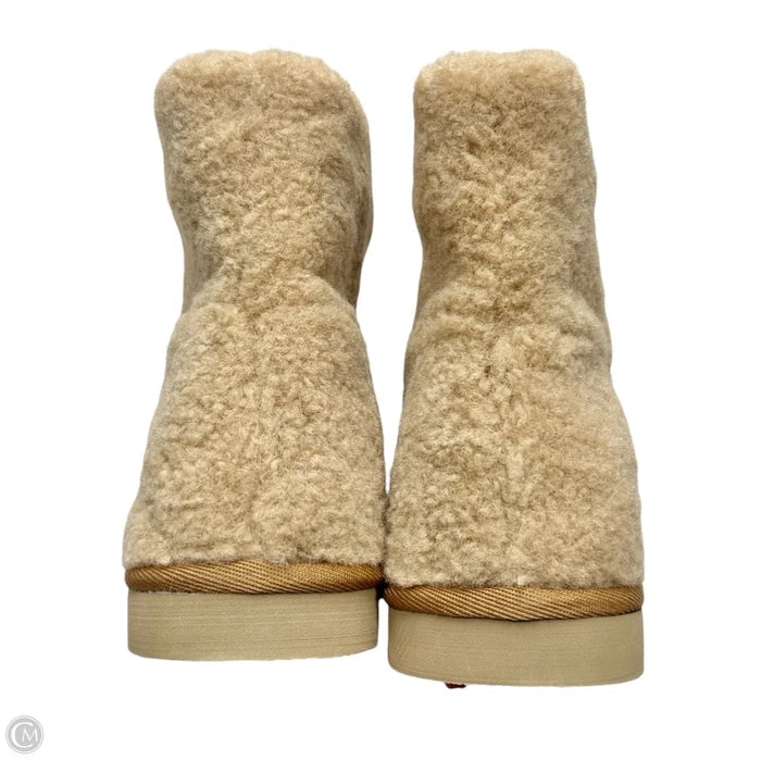 Boots Ankle Flats By J. Jill In Tan, Size: 11