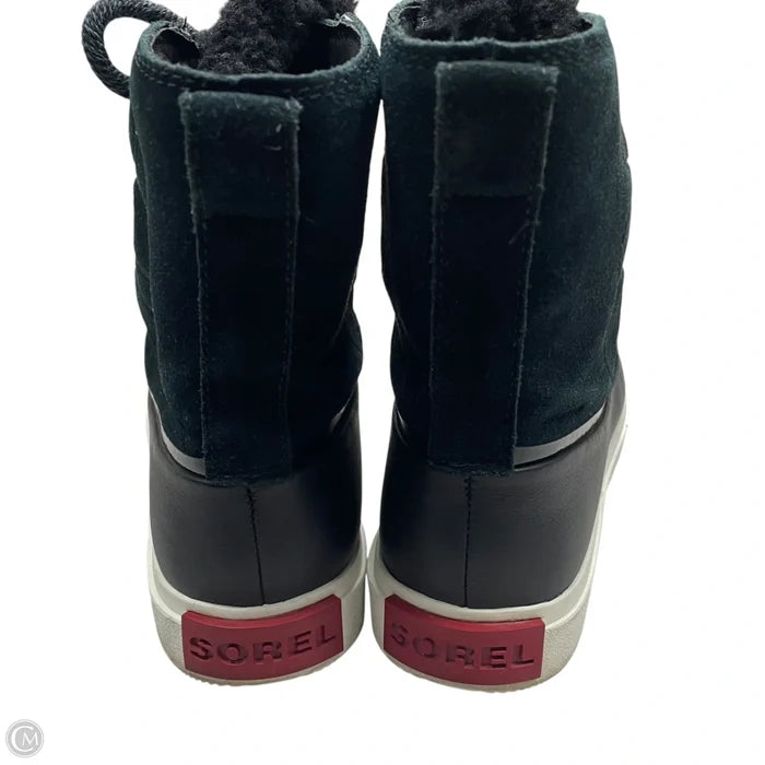 Boots Ankle Flats By Sorel In Black, Size: 6