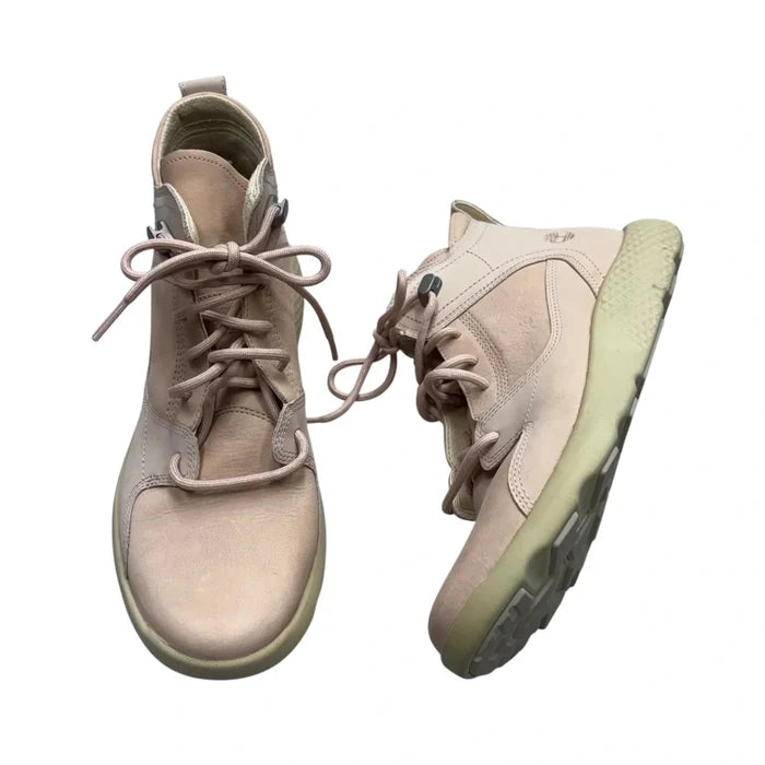 Boots Ankle Flats By Timberland In Mauve, Size: 9