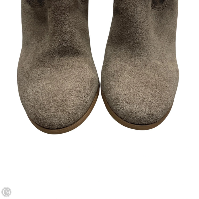 Boots Ankle Heels By Carlos By Carlos Santana In Taupe, Size: 6.5