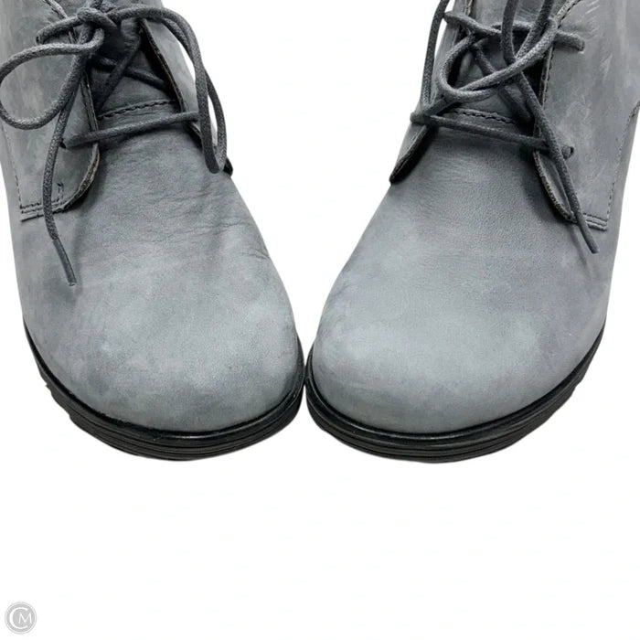 Boots Ankle Heels By Dansko In Grey, Size: 7.5