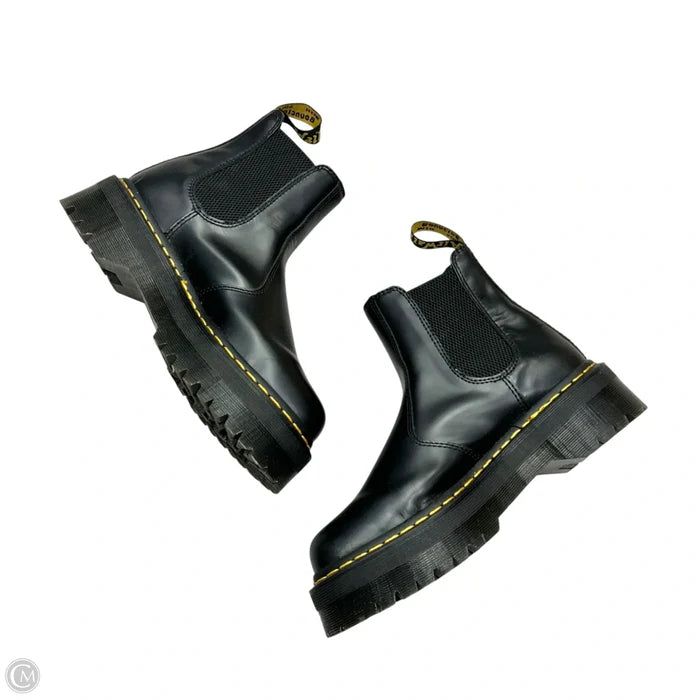 Boots Ankle Heels By Dr Martens In Black, Size: 9
