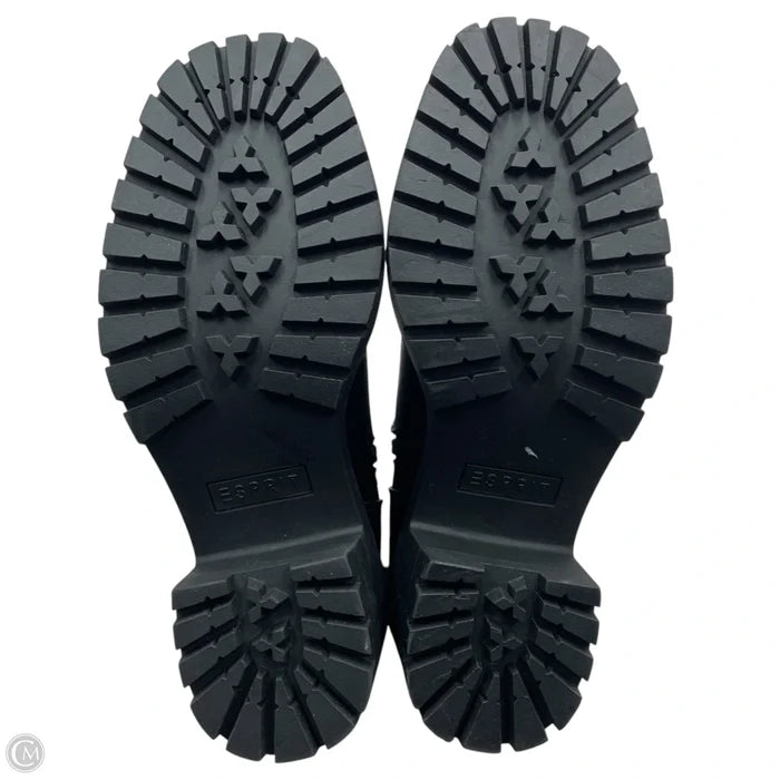 Boots Ankle Heels By Esprit In Black, Size: 7