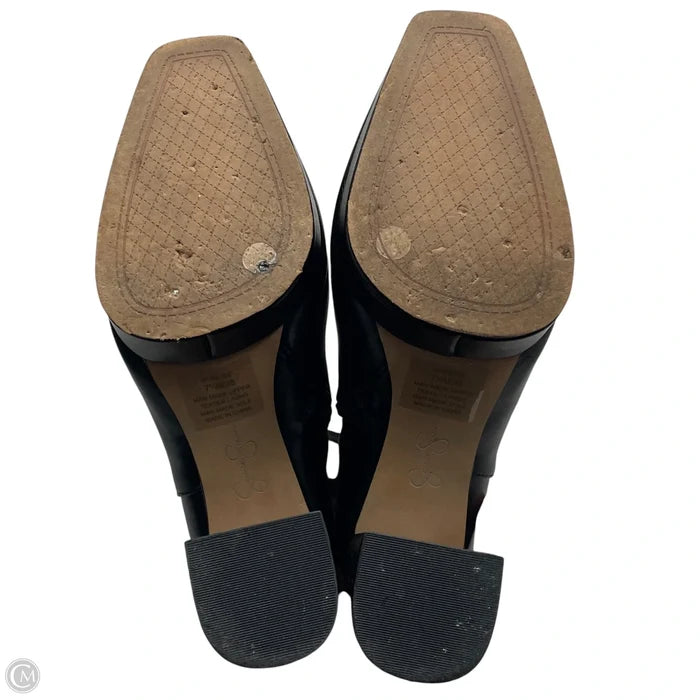 Boots Ankle Heels By Jessica Simpson In Black, Size: 7.5
