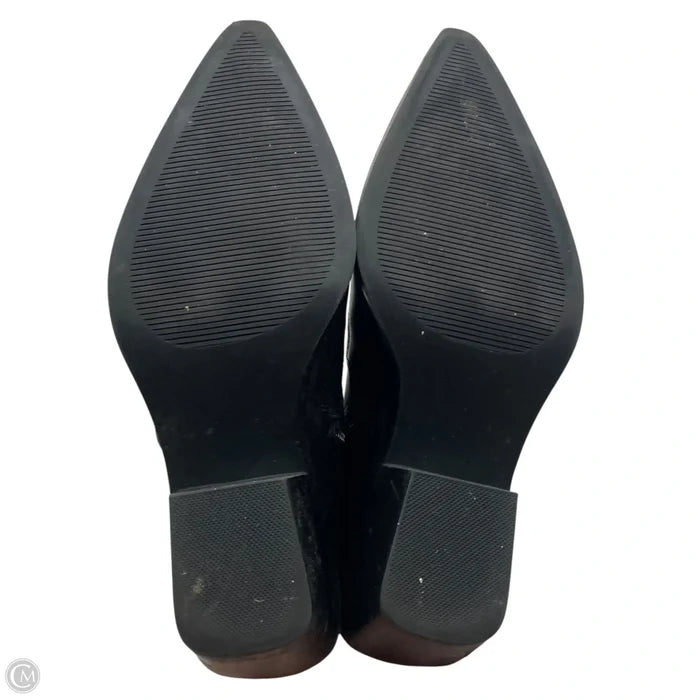 Boots Ankle Heels By Madden Girl In Black, Size: 6