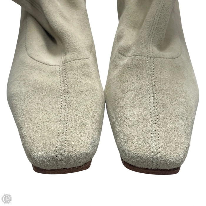 Boots Ankle Heels By Reformation In Cream, Size: 5