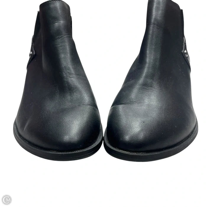 Boots Ankle Heels By Simply Vera In Black, Size: 8