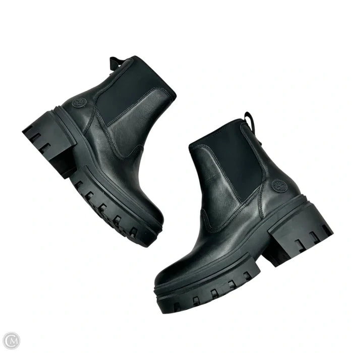 Boots Ankle Heels By Timberland In Black, Size: 9