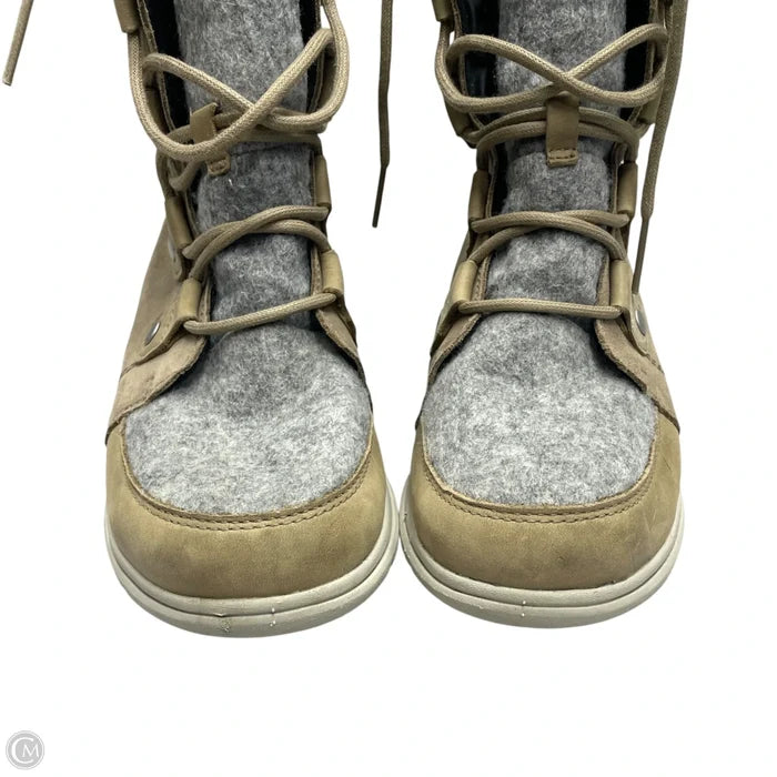 Boots Combat By Sorel In Taupe, Size: 9