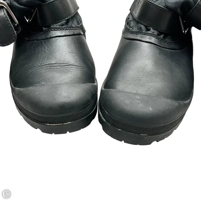 Boots Designer By Coach In Black, Size: 9.5