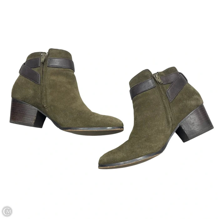 Boots Designer By Coach In Green, Size: 6