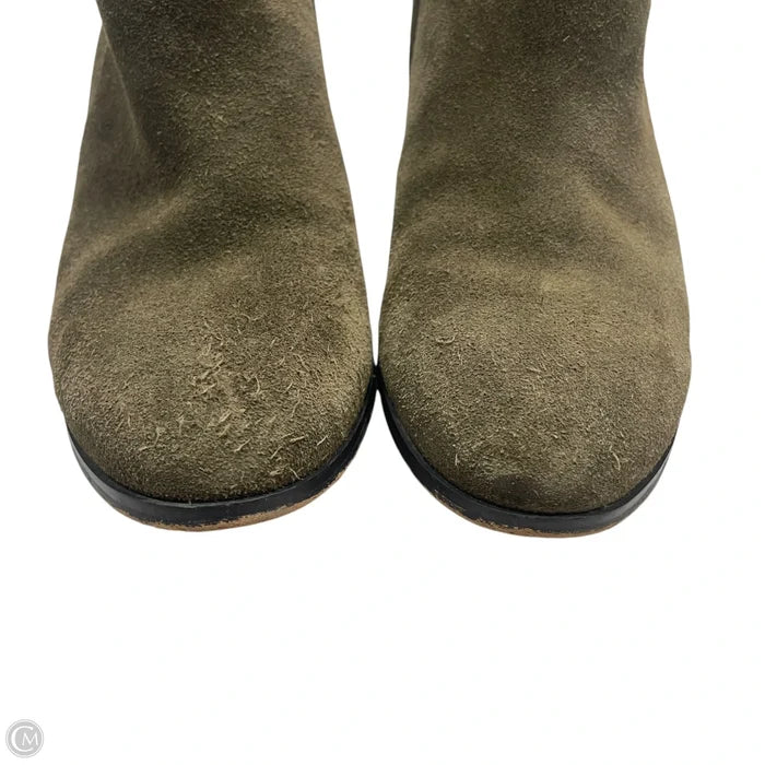Boots Designer By Coach In Green, Size: 6