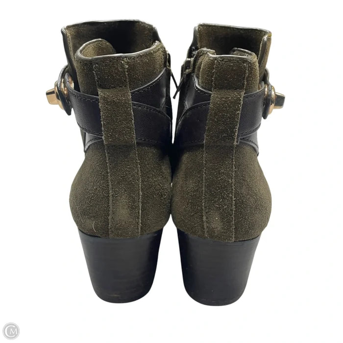 Boots Designer By Coach In Green, Size: 6