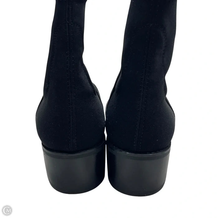 Boots Designer By Stuart Weitzman In Black, Size: 5