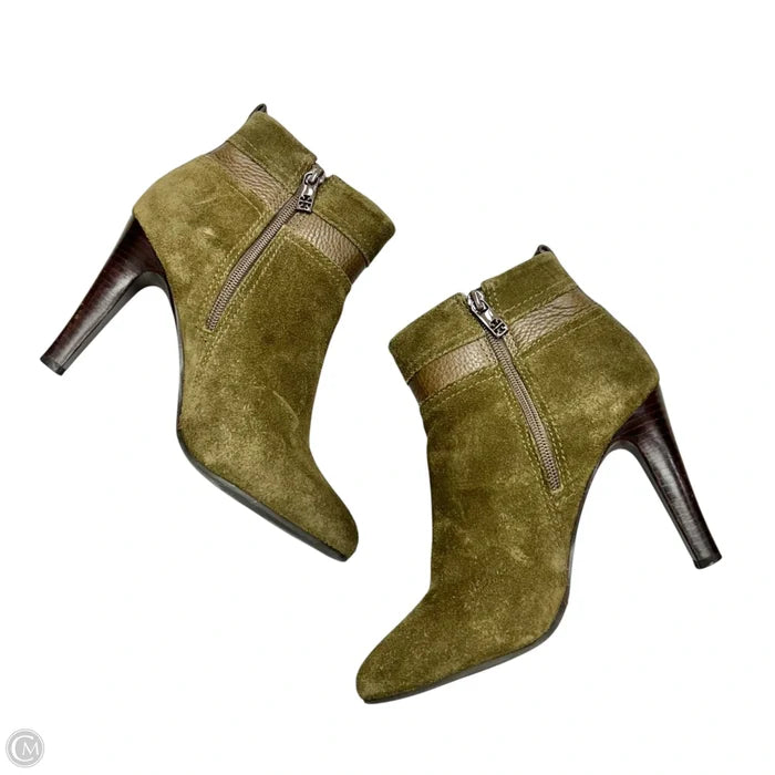 Boots Designer By Tory Burch In Green, Size: 8