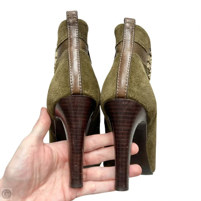Boots Designer By Tory Burch In Green, Size: 8