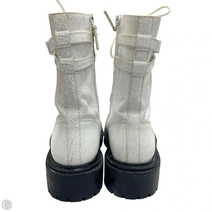 Boots Designer By Tory Burch In White, Size: 9.5