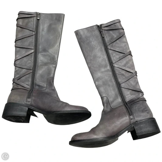 Boots Knee Flats By Bcbgeneration In Grey, Size: 7.5
