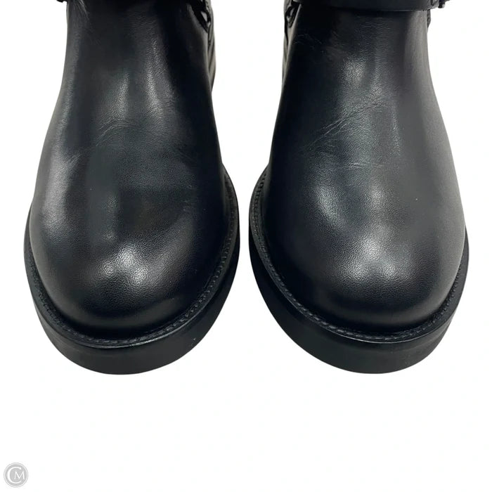 Boots Knee Flats By Steve Madden In Black, Size: 9