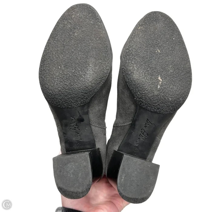 Boots Knee Heels By Sam Edelman In Grey, Size: 7