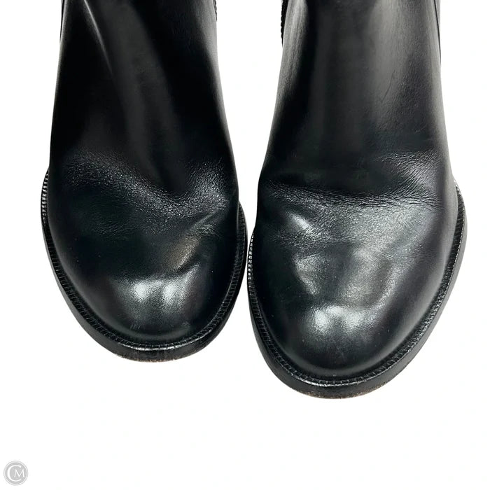 Boots Mid-calf Heels By Cole-haan In Black, Size: 8