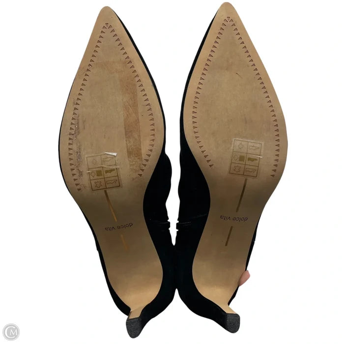 Boots Mid-calf Heels By Dolce Vita In Black, Size: 6.5