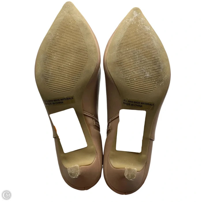 Boots Mid-calf Heels By Dolce Vita In Tan, Size: 6.5