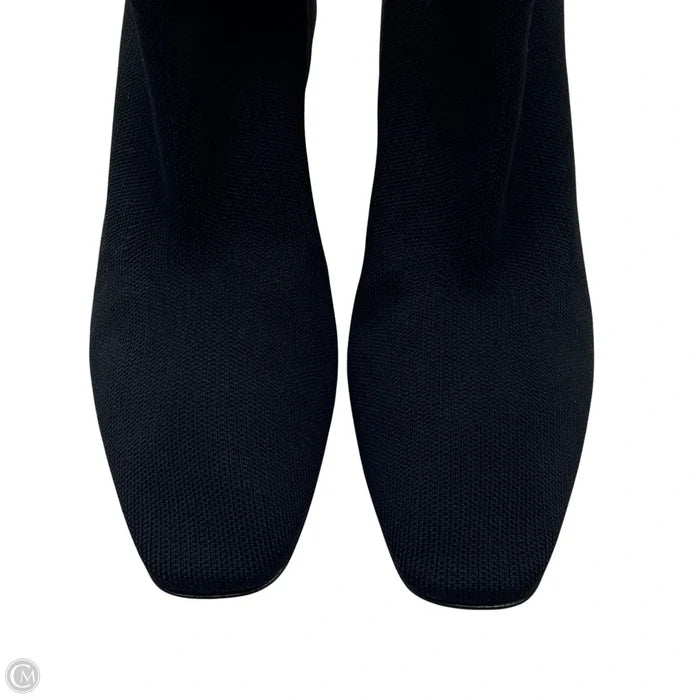 Boots Over-the-knee Heels By M.m. Lafleur In Black, Size: 5.5