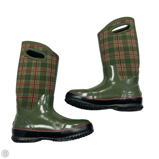 Boots Rain By Bogs In Green, Size: 7