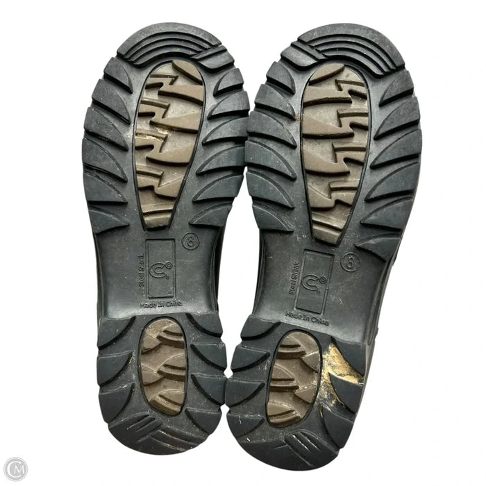 Boots Rain By Comfortemp In Black & Brown, Size: 8