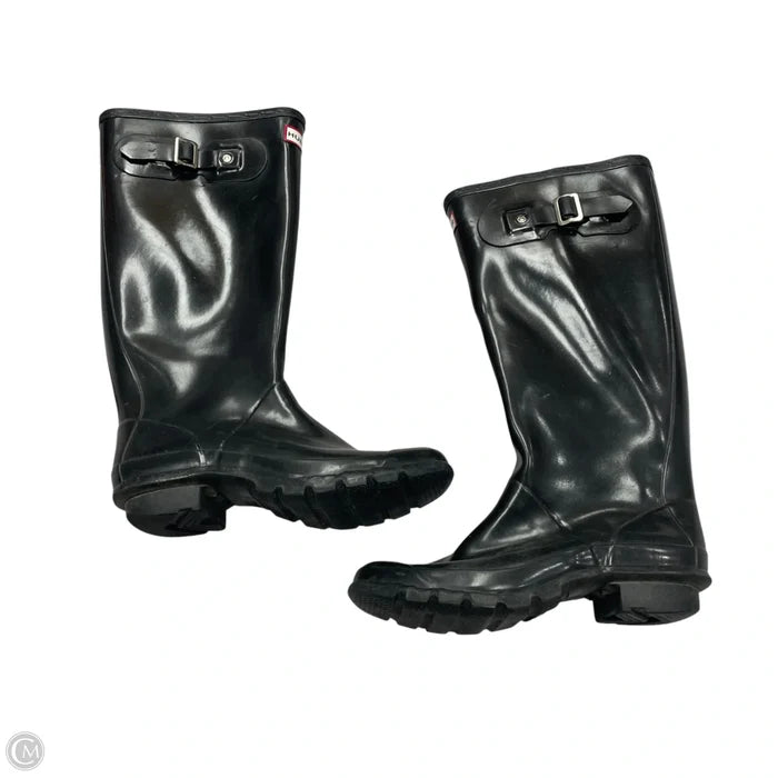 Boots Rain By Hunter In Black, Size: 6