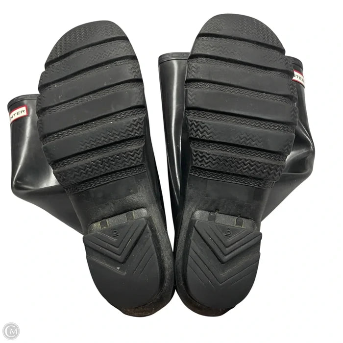 Boots Rain By Hunter In Black, Size: 6