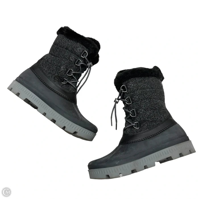 Boots Snow By Ozearl Trail In Black, Size: 7