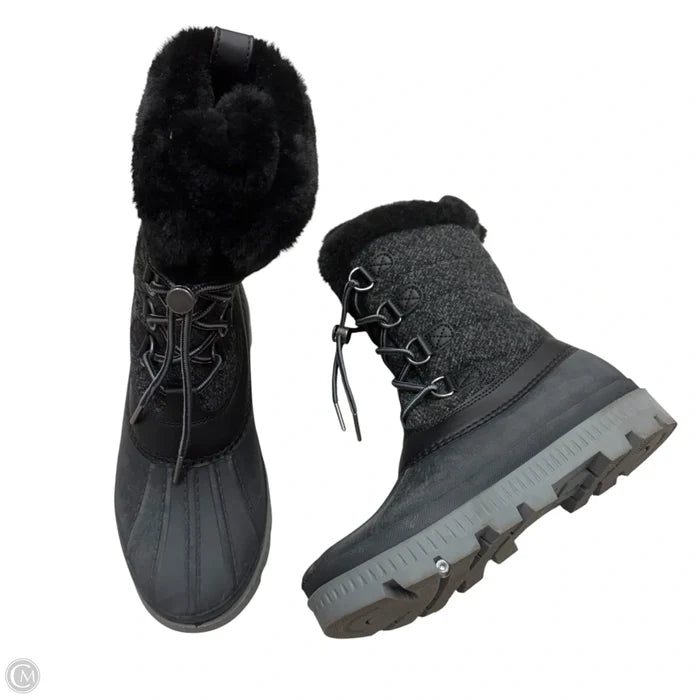 Boots Snow By Ozearl Trail In Black, Size: 7