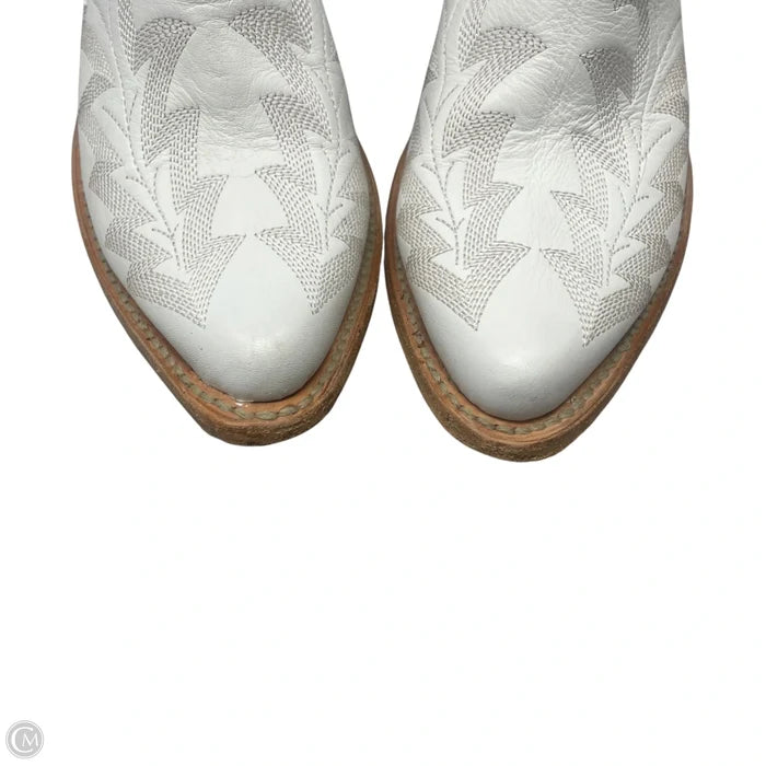 Boots Western By Liberty Black In White, Size: 7