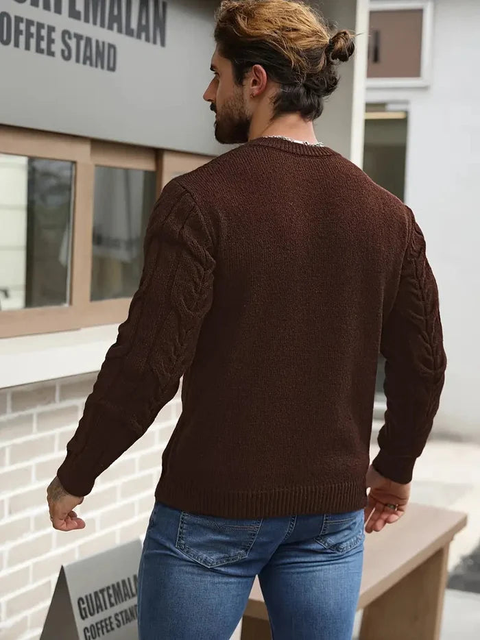 Brit & Boho™️ | Graphica Geo Knit Sweater Brit & Boho | Fashion & Boutique
