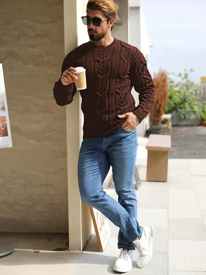 Brit & Boho™️ | Graphica Geo Knit Sweater Brit & Boho | Fashion & Boutique