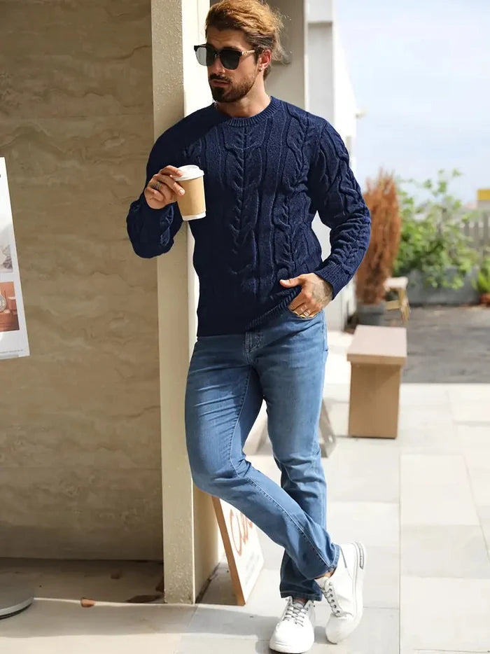 Brit & Boho™️ | Graphica Geo Knit Sweater Brit & Boho | Fashion & Boutique