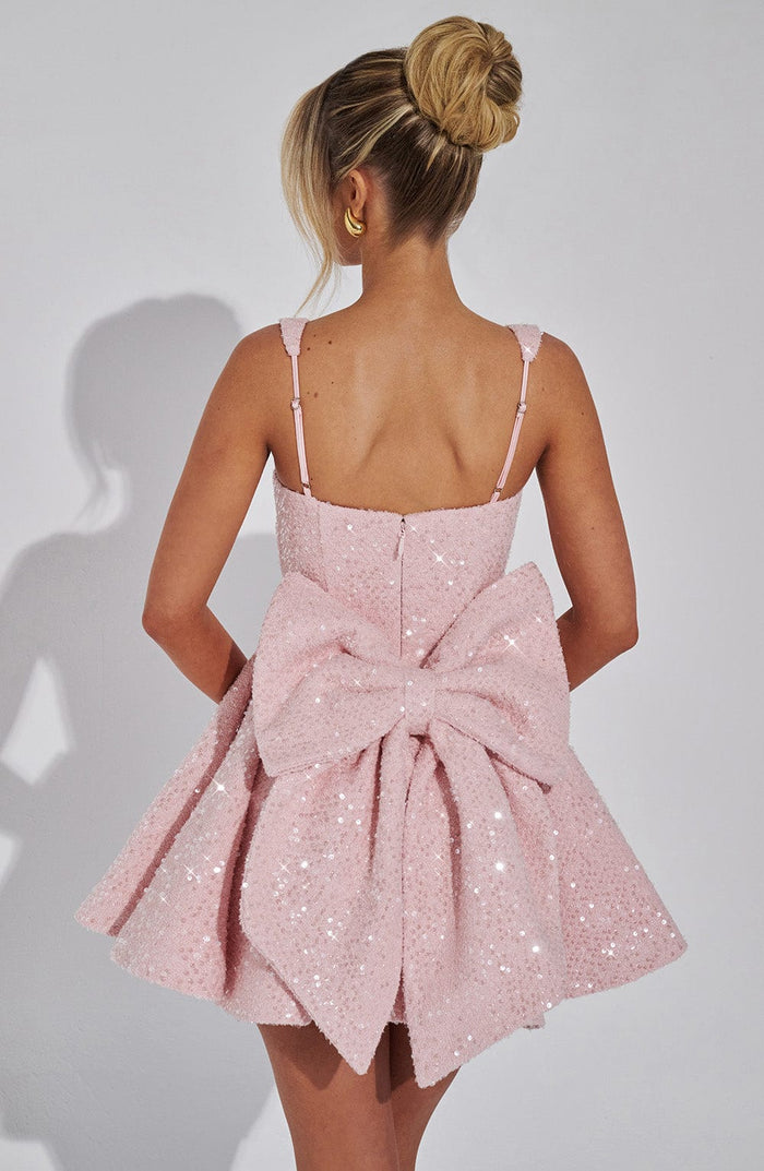 Brit & Boho™ I Hazel Mini Blush Dress Brit & Boho | Fashion & Boutique