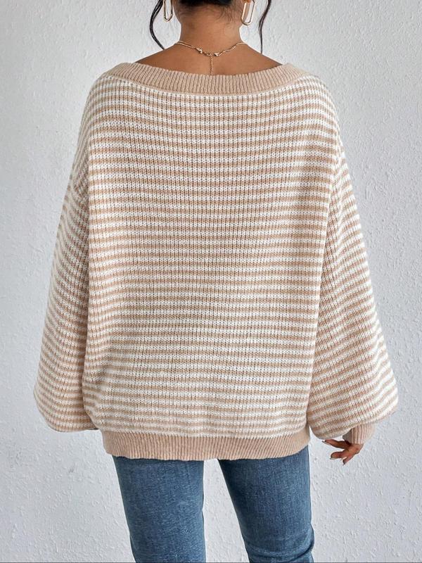 Brit & Boho™ I Tunisia Off-Shoulder Striped Sweater Brit & Boho | Fashion & Boutique
