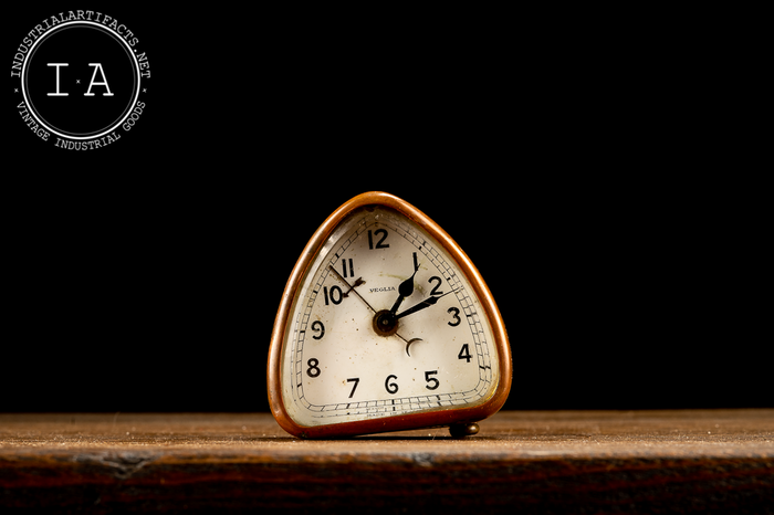 c. 1930 Italian Alarm Clock by Veglia